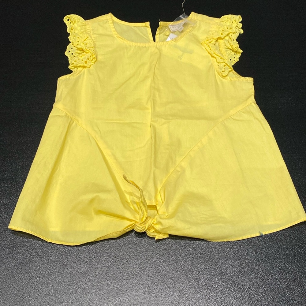 Hayden girls medium blouse, yellow